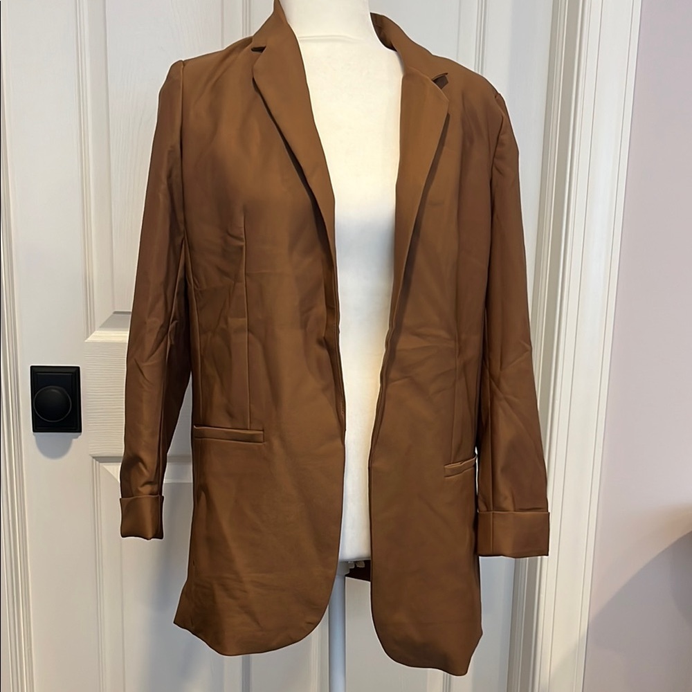 Brown Blazer Jacket